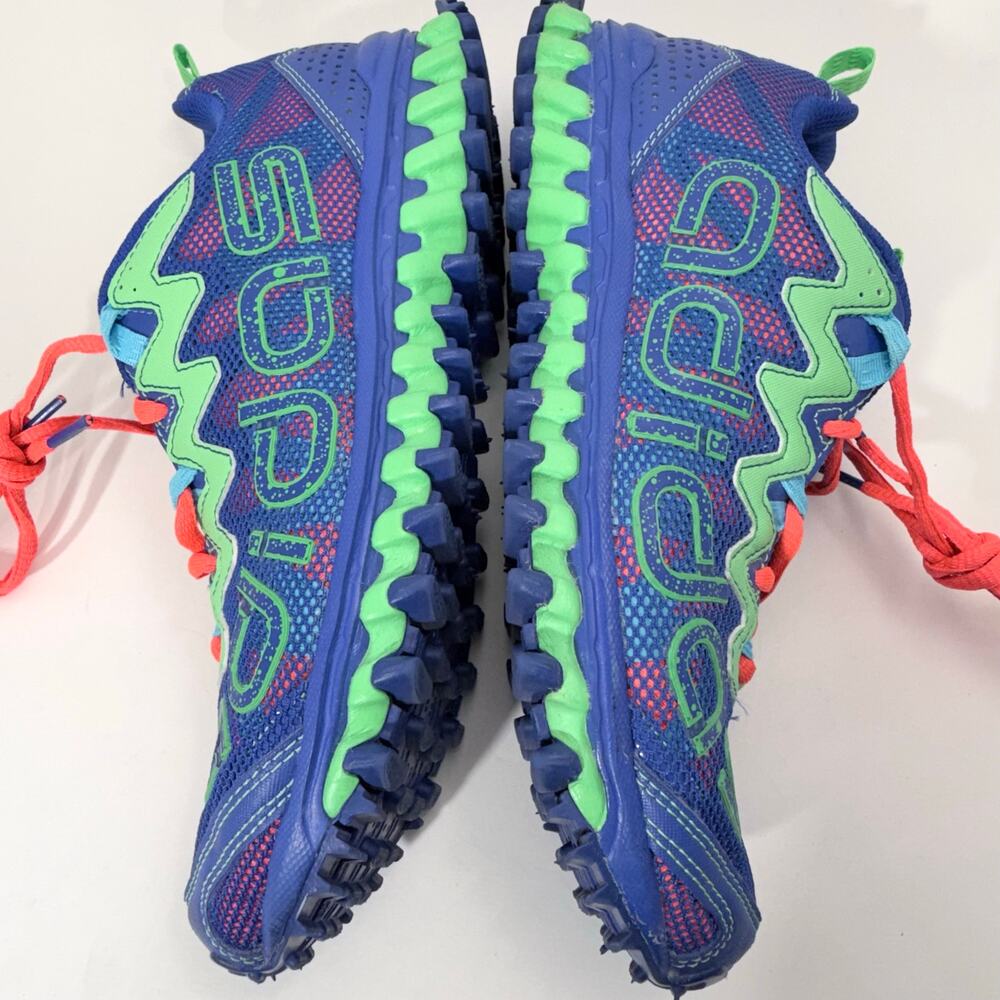 Adidas Vigor TR Cobalt Blue / Green Running Athletic Shoe, Women's Size 8 - Picture 10 of 11